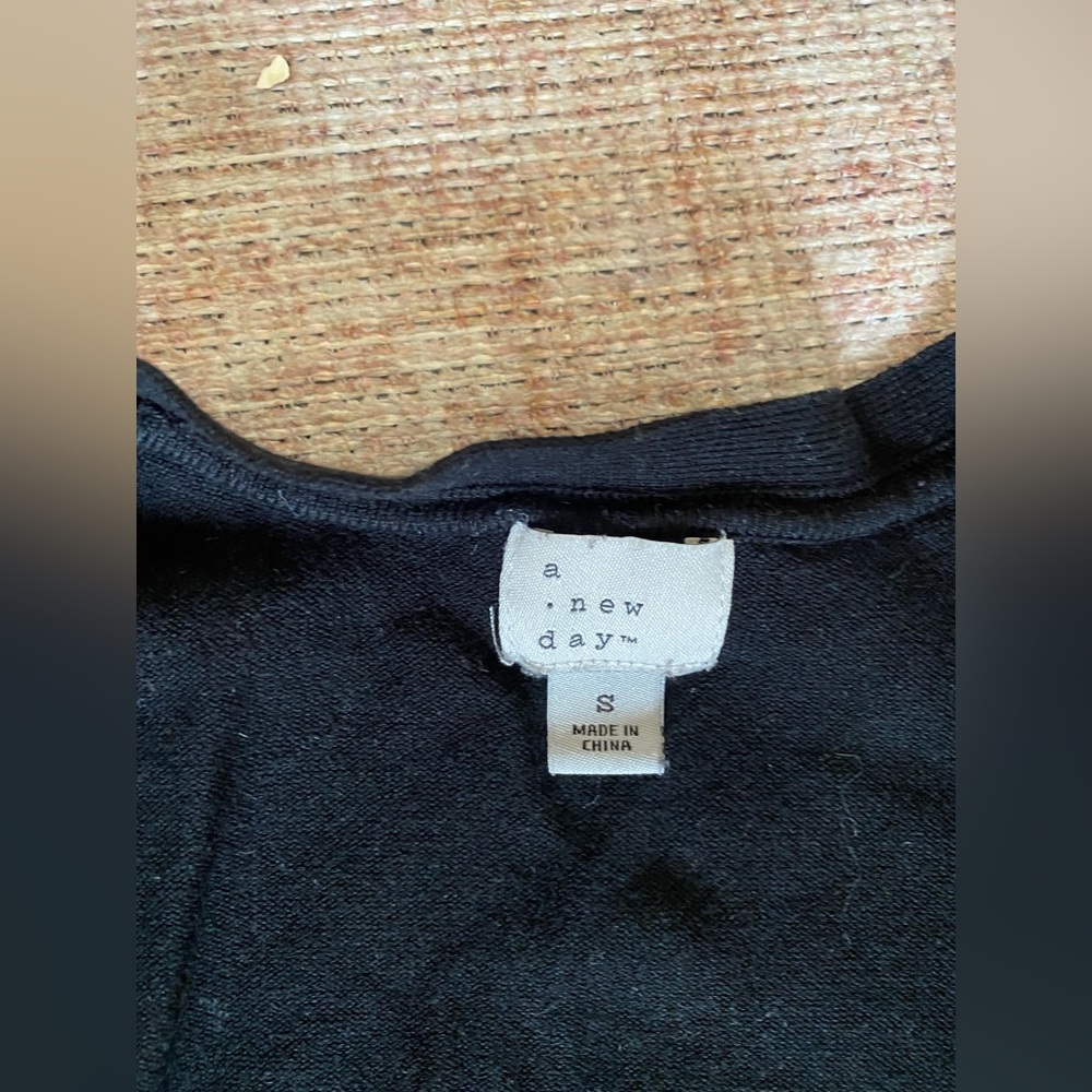 New day black cardigan. Size Small